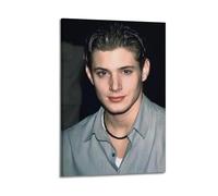 DGHFOP Jensen Ackles - Póster de pared en lienzo, álbumes de música y películas, pintura decorativa para sala de estar, dormitorio, 60 x 90 cm, estilo marco