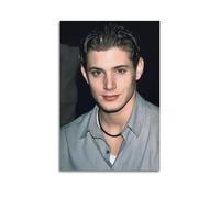 DGHFOP Póster de Jensen Ackles en lienzo para pared, álbumes de música y películas, pintura decorativa para sala de estar, dormitorio, 20 x 30 cm, estilo sin marco
