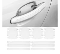 DGHJJ Protectores para Manija de Coche para Hyundai i20 Active Typ GB AB Bj. 2016-2018, 12pcs Película Protectora Manillar Puerta, para Hueco de Manija de Puertas, Evitar Arañazos,Transparent-