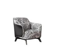 DGHNBMGNG Hotel Chair, Single Sofa Carbon Steel Frame Easy To Assemble Suitable For Living Room, Restaurant(White)