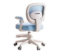 DGHNBMGNG Sillón de Sala de Estar, Silla de computadora Moderna y Sencilla, Uso doméstico, cómodo mobiliario de Estudio y Oficina a Largo Plazo, Puede ser Utilizado por niños for estudiar.(Blue)