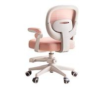 DGHNBMGNG Sillón de Sala de Estar, Silla de computadora Moderna y Sencilla, Uso doméstico, cómodo mobiliario de Estudio y Oficina a Largo Plazo, Puede ser Utilizado por niños for estudiar.(Pink)