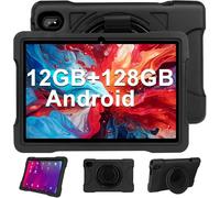 Dghrti Tablet 10 Pulgadas Andorid 12GB+128GB+1TB TF Tablet Familiar, WiFi 5G+2.4G, Cores 2.0Ghz, Bluetooth 5.0, 6000mAh, 8 Cores, 8MP+5MP, con Funda EVA(Negro)