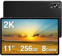 Dghrti Tablet Android 15 con EVA Silicona Funda Protectora, 24GB+ 256GB/2TB, Niños Tablet Gemini AI/Widevine L1, 8000 mAh, 13MP+5MP, Cuerpo Metálico, Tableta Grande-Verde