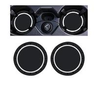 DGHXTDPOZ 2Piezas Posavasos Coche,para Seat Ibiza Leon Cupra FR Arona Ateca Tarraco Universales y Desmontables Antideslizante y Duradera Impermeables Antiderrames Base para Portavasos