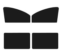 DGHXTDPOZ Coche Parasol Lateral,para Jeep Wrangler JK/JL/TJ/YJ 1987-2021 Transpirable Sombrilla Universal Ventanillas Protector Cubierta Protección UV Insectos Ventana Privacidad
