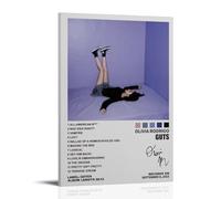 DGJSFC Póster de pintura al óleo de Olivia Rodrigo Guts para pared, lienzo para decoración de arte moderno, decoración del hogar, dormitorio, estético, estilo marco, 30 x 45 cm