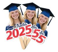 DGJSSK Recortables de Papel Personalizados, Adhesivos Cabezones Personalizados, Recortables de Cartón con Caras Divertidas a Tamaño Real, Decoraciones para Fiestas, Cumpleaños y Graduaciones