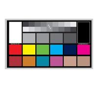 DGK Digital Kolor Pro 16:9 - Juego de 2 gráficos grandes de calibración de color y chip de vídeo, 18% de color gris blanco
