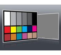 DGK Herramientas de Color dkc-pro 5 "x 7" Set de 2 tablas de calibración de color y balance de blancos con 12% y 18% Gris - Pro Calidad - Incluye Soporte de marco y guía del usuario