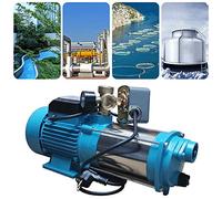 DGKLNDSY Bomba de agua doméstica para jardín, autoaspirante, 1300 W, 6000 l/h, ampliamente utilizada en bombas de pipelina y abastecimiento de agua, presión máxima 9,8 bar