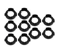 DGLDCSHUAI 10 Soportes de Base para Faros LED, diseño Profesional, Volumen pequeño, Peso Ligero, Material ABS, retenedor de Bombillas para Faros Delanteros