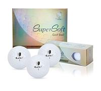 DGLDCSHUAI 12 PCS/Pack Pelotas de Juego de práctica de Entrenamiento de Pelotas de Golf de Torneo de Doble Capa