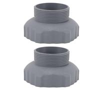 DGLDCSHUAI 2 adaptadores de manguera de piscina 11239, accesorio de piscina sobre el suelo, adaptador de manguera de skimmer para accesorios de pared Intex