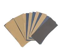 DGLDCSHUAI 28pcs 120#-3000# Juego de hojas de papel de lija para lijar pulido lijado de papel de lija