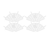 DGLDCSHUAI 4 Unids/Set Asiento Trasero de Bicicleta Red Protectora de Plástico Protector de Pies para Niños para Accesorios