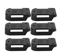 DGLDCSHUAI 6 adaptadores de conector de alimentación de batería para funda protectora Bosch de 18 V