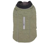 DGLDCSHUAI - Abrigo de invierno para perro, clásico, elegante, engrosado, cálido, resistente al viento, impermeable, reflectante, chaqueta de invierno para mascotas, para perros medianos y (XXXL)