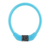 DGLDCSHUAI Bike Lock Cable High Security 4-Digit Number Cable Locks for Cycling Outdoors (Azul)