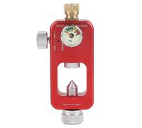 DGLDCSHUAI DGLD Shuai Adaptador de Buceo Conector de Botella de oxígeno de 8 mm con manómetro para bajo el Agua Equipo de Snorkel (Roja)