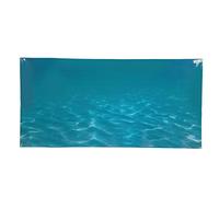 DGLDCSHUAI Etiqueta De Fondo De Tanque De Peces Autoadhesivo De PVC 3D Patrón De Mar Decoración De Póster De Acuario (122 * 50CM)
