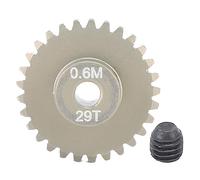 DGLDCSHUAI Juego de engranajes de piñón de 0,6 M de aleación de aluminio engranajes del Motor del eje del piñón de 3,175 mm para oruga SCX10 1/8 1/10 (historia)