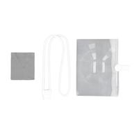 DGLDCSHUAI Lupa de cuello, 3 aumentos, lupa de mano para colgar en el cuello, lupa horizontal de alta definición para leer (blanco)