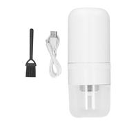 DGLDCSHUAI Molinillo de café eléctrico 26000 RPM Cámara de molienda portátil de 90 ml Molinillo de café Recargable por USB con un Solo Toque para Hierbas Alimentos para bebés (Blanca)