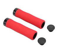 DGLDCSHUAI Mountain Road Bike Esponja Manillar Grip Accesorios de Bricolaje con Enchufe (Roja)