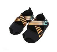 DGLDCSHUAI Mujer Yoga Antideslizante Pilates Barre Soft Wrap Zapatos de Entrenamiento de Danza Naranja (L (39-40))