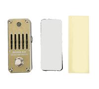 DGLDCSHUAI Pedal EQ de Bajo Analógico Ecualizador de 5 Bandas Mini Efecto único Accesorios para Instrumentos de Metal AEB-3