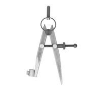 DGLDCSHUAI Pinza de resorte de pierna plana Divisor de resorte de acero al carbono Herramienta de trazado multiusos para dibujo de geometría de carpintería