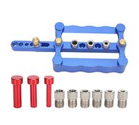 DGLDCSHUAI Plantilla de tacos para carpintería, mejora la eficiencia, fácil de usar, resistencia al desgaste, herramienta de carpintería de varios tamaños para madera de 17-60 mm