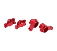 DGLDCSHUAI Portacubos Bloque C con Copa de Eje Trasero para camión de Curso Corto con tracción Trasera LOSI 22S SCT 1/10 (Roja)