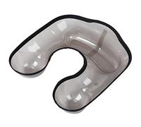 DGLDCSHUAI Profesional Teñido De Cabello Hombro Cuello Bandeja Peluquero Cabello Permanente Contenedor Herramienta De Peluquería (Negra)