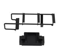 DGLDCSHUAI RC Escalada Escalera Trasera RC Coche Mini Kit de Escalera Decorativa de Metal con viga Delantera para Camiones Tractor RC 1/14 (Negra)