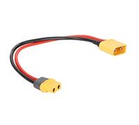 DGLDCSHUAI XT60H F a XT90 Cable adaptador macho Conector macho XT90 reutilizable súper para modelos de automóviles Modelos de aviones Modelos de barcos
