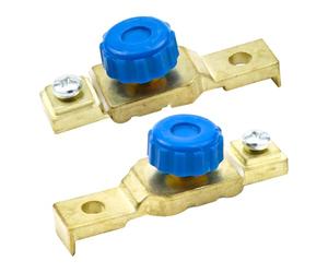 DGMI Interruttore di Separazione Della Batteria, Staccabatteria per Moto, Interruttore Principale Della Batteria per Moto Auto Camion Barca Veicoli da Poweka (2 Pezzi)