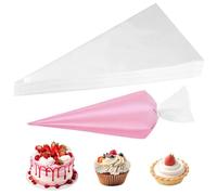 DGN 100 Piezas Mangas Pasteleras Desechables, 50x26 cm Saco Pasteleiro
