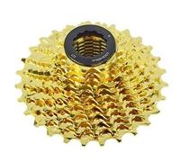 DGOINGPI Compatible con Bicicletas de Carretera VG Sports de Todos los tamaños, 8, 9, 10 y 11 velocidades, Rueda Libre, piñón de Cassette 11-25T/28T/32T/36T.(9s 11-32T Gold)