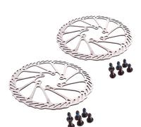 DGOINGPI Disco de Freno de Bicicleta de Rotor de 2 Piezas MTB 160mm 180mm 203mm Apto para Freno de Rotor Sram Pieza de Freno hidráulico de Bicicleta(G3 203-203mm)