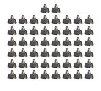 DGOINGPI Freno de Tambor para Bicicleta Apto para Shimano B01S MT200 M400 MT500 M315 M525 M475 M495 M515 M975 M355 M375 Pastillas de Freno de Disco de Bicicleta Tambor Trasero para Bicicleta(50PCS)