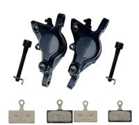 DGOINGPI Freno de Tambor para Bicicleta BR M7100 BR-M7100 Pinza de Freno de Disco MTB 2 pistones con Pastillas de Freno Resina G05S J05A Metal J04C Tambor Trasero para Bicicleta(BR G05S-Plug a Pair)