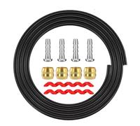 DGOINGPI Freno de Tambor para Bicicleta Manguera de Freno de Disco hidráulico, Carcasa de Tubo de Bicicleta Apta para Shimano, Magura, Sram SM-BH90 BH59 Tambor Trasero para Bicicleta(BH90-Black)