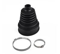 DGOINGPI Kits de Botas de Velocidad Constante Juego De Bota 1/4 Unidades de Kit Guardapolvos para Juntas homocinéticas Velocidad Constante Silicona, Abrazadera Redonda Universal con Clips(1PCS)