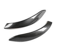DGOINGPI Manilla Tirador Lateral 2 embellecedores para manija de puerta interior de coche con apariencia de fibra de carbono para BMW Serie 4 F32 F33 F36 2014-2019 Manija de puerta exterior