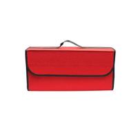 DGOINGPI Organizador de maletero de coche, bolsa de almacenamiento plegable de gran capacidad, compatible con Seat Cupra, León Mk3, Mk2 5F, Ibiza 6J, 6L(1pcs-D-Red)