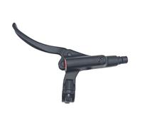 DGOINGPI Piezas de reparación de manija de Palanca de Freno de Disco hidráulico de Aceite Mineral para Bicicleta MTB, Negro y Rojo para 2 y 4 pistones(BlackLeft)