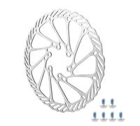 DGOINGPI Rotor de Freno de Disco de Bicicleta de 140mm 160mm 180mm Bicicleta de montaña y Carretera MTB con Rotor de Freno de Disco de 6 Pernos(B-160mm)