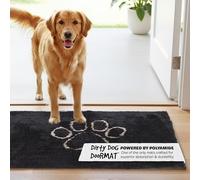 DGS - Alfombrilla Dirty Dog Doormats | Parte trasera de agarre para suelos limpios, microfibra súper absorbente y lavable a máquina para patas fangosas